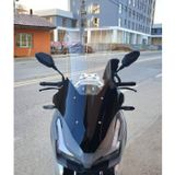 Motocam Kral Arneb 150 Ön Cam 2023-2026 Model 78 cm Şeffaf Renkli 4 mm Uzun Motosiklet Rüzgarlık