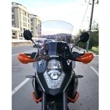 Motocam KTM 1050 Adventure Ön Cam 2008-2017 Model 56 cm Füme Renkli 4 mm Motosiklet Rüzgarlık