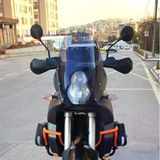 Motocam KTM 990 Adventure 2015-2018 Model 52 cm Füme Renkli 4 mm Ön Cam