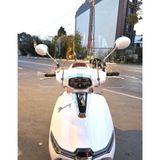 Motocam Küba Bannry Ön Cam 2024-2026 Model 39 cm Şeffaf Renkli 4 mm Elcikli Aparatsız Motosiklet Rüzgarlık