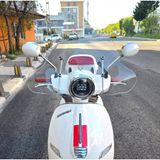 Motocam Küba Brilliant Ön Cam 2021-2026 Model 45 cm Şeffaf Renkli Elcikli Aparatsız Motosiklet Rüzgarlık