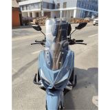 Motocam Küba Chia 125 Ön Cam 2023-2026 Model 65 cm Şeffaf Renkli 4 mm Uzun Motosiklet Rüzgarlık