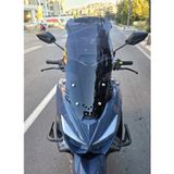 Motocam Küba Newcity 125 Ön Cam 2023-2026 Model 65 cm Siyah Renkli 4 mm Orta Boy Motosiklet Rüzgarlık