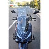 Motocam Küba Newcity 50 Ön Cam 2023-2026 Model 65 cm Şeffaf Renkli 4 mm Motosiklet Rüzgarlık