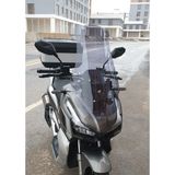 Motocam Küba Rubano 150 Ön Cam 2023-2026 Model 65 cm Siyah Renkli 4 mm Orta Motosiklet Rüzgarlık