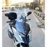 Motocam Kymco Dink R 150 Ön Cam 2023-2026 Model 68 cm Şeffaf Renkli 4 mm Motosiklet Rüzgarlık