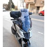 Motocam Kymco Dink R 150 Ön Cam 2023-2026 Model 77 cm Füme Renkli 4 mm Motosiklet Rüzgarlık