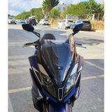 Motocam Kymco Downtown 250i Ön Cam 2016-2026-2026 Model 61 cm Şeffaf Renkli 4 mm Uzun Motosiklet Rüzgarlık