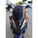 Motocam Kymco Downtown 250i Ön Cam 2016-2026-2026 Model 61 cm Siyah Renkli 4 mm Uzun Motosiklet Rüzgarlık
