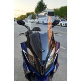 Motocam Kymco Downtown 250i Ön Cam 2016-2026-2026 Model 78 cm Şeffaf Renkli 4 mm Uzun Motosiklet Rüzgarlık