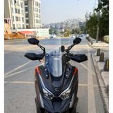 Motocam Kymco DTX 250 Ön Cam 2021-2026 Model 67 cm Şeffaf Renkli 4 mm Uzun Motosiklet Rüzgarlık