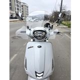 Motocam Kymco Like 200 Ön Cam 2009-2023 Model 43 cm Şeffaf Renkli 4 mm Aparatsız Motosiklet Rüzgarlık