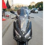 Motocam Kymco Xtown CT 250 Ön Cam 2020-2026 Model 83 cm Şeffaf Renkli 4 mm Uzun Motosiklet Rüzgarlık