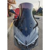 Motocam Mondial Strada 125 Ön Cam 2023-2026 Model 75 cm Siyah Renkli 4 mm Uzun Motosiklet Rüzgarlık