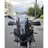 Motocam Moto Guzzi Stelvio Ön Cam 2024-2026 Model 57 cm Şeffaf Renkli 4 mm Motosiklet Rüzgarlık