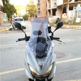 Motocam Motolüx MTX 125 Ön Cam 2022-2026 Model 75 cm Füme Renkli 4 mm Uzun Motosiklet Rüzgarlık