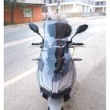 Motocam Motolüx Wow 150 Ön Cam 2023-2026 Model 65 cm Füme Renkli 4 mm Orta Motosiklet Rüzgarlık