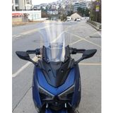 Motocam Musatti Glamaro Max 125 Ön Cam 2023-2026 Model 50 cm Şeffaf Renkli 4 mm Uzun Motosiklet Rüzgarlık