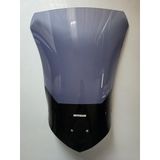 Motocam Musatti Rage 400 Ön Cam 2025-2026 Model 53 cm Füme Renkli 4 mm Motosiklet Rüzgarlık
