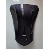 Motocam Musatti Rage 400 Ön Cam 2025-2026 Model 53 cm Siyah Renkli 4 mm Motosiklet Rüzgarlık