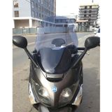 Motocam Piaggio X Evo 400 Ön Cam 2008-2016 Model 70 cm Füme Renkli 4 mm Uzun Motosiklet Rüzgarlık