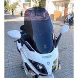 Motocam Piaggio X Evo 400 Ön Cam 2008-2016 Model 70 cm Siyah Renkli 4 mm Uzun Motosiklet Rüzgarlık