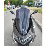 Motocam Piaggio X10 350 Ön Cam 2011-2017 Model 73 cm Siyah Renkli 4 mm Motosiklet Rüzgarlık