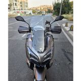 Motocam QJ ATR 125 Ön Cam 2023-2026 Model 55 cm Şeffaf Renkli 4 mm Kısa Boylu Motosiklet Rüzgarlık