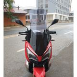 Motocam QJ ATR 250 Ön Cam 2023-2026 Model 78 cm Füme Renkli 4 mm Uzun Motosiklet Rüzgarlık