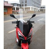 Motocam QJ ATR 250 Ön Cam 2023-2026 Model 78 cm Şeffaf Renkli 4 mm Uzun Motosiklet Rüzgarlık