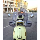 Motocam QJ LTR 125 Ön Cam 2023-2026 Model 51 cm Füme Renkli 4 mm Elcikli Aparatsız Motosiklet Rüzgarlık