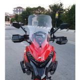 Motocam RKN 530 ADV Ön Cam 2021-2026 Model 55 cm Şeffaf Renkli 4 mm Motosiklet Rüzgarlık