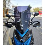 Motocam RKN 530 ADV Ön Cam 2021-2026 Model 55 cm Siyah Renkli 4 mm Motosiklet Rüzgarlık