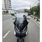 Motocam RKS Blade 350 Ön Cam 2023-2026 Model 75 cm Şeffaf Renkli 4 mm Uzun Motosiklet Rüzgarlık