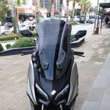 Motocam RKS Fort 250 Ön Cam 2023-2026 Model 74 cm Siyah Renkli 4 mm Uzun Motosiklet Rüzgarlık