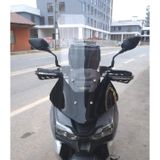 Motocam RKS Freccia Ön Cam 2022-2026 Model 75 cm Alt Geniş Şeffaf Renkli 4 mm Uzun Motosiklet Rüzgarlık