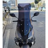 Motocam RKS Freccia Ön Cam 2022-2026 Model 75 cm Siyah Renkli 4 mm Uzun Motosiklet Rüzgarlık