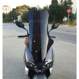 Motocam RKS Freccia Ön Cam 2022-2026 Model 78 cm Siyah Renkli 4 mm Uzun Motosiklet Rüzgarlık