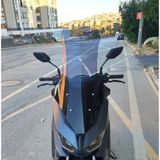 Motocam RKS Grace 202 Ön Cam 2022-2026 Model 78 cm Füme Renkli 4 mm Uzun Motosiklet Rüzgarlık