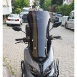 Motocam RKS Grace Pro Ön Cam 2023-2026 Model 57 cm Siyah Renkli 4 mm Motosiklet Rüzgarlık