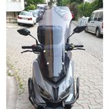 Motocam RKS Grace Pro Ön Cam 2023-2026 Model 65 cm Füme Renkli 4 mm Uzun Motosiklet Rüzgarlık