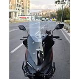 Motocam RKS Lince 125 Ön Cam 2021-2026 Model 78 cm Şeffaf Renkli 4 mm Uzun Motosiklet Rüzgarlık