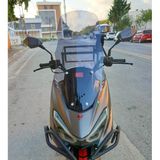 Motocam Rks Newlight 125 2021-2022 Model 55 cm Siyah Renkli 4 mm Ön Cam