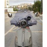 Motocam RKS Pride 125 Ön Cam 2023-2026 Model 39 cm Füme Renkli 4 mm Elcikli Aparatsız Motosiklet Rüzgarlık