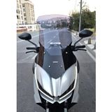 Motocam RKS RZ 250 S Ön Cam 2022-2026 Model 68 cm Füme Renkli 4 mm Uzun Motosiklet Rüzgarlık