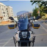 Motocam RKS SVT 650 X Ön Cam 2023-2026 Model 50 cm Füme Renkli 4 mm Uzun Motosiklet Rüzgarlık