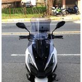 Motocam RKS Veloce Ön Cam 2023-2026 Model 75 cm Füme Renkli 4 mm Uzun Motosiklet Rüzgarlık