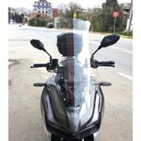 Motocam RKS Veloce Ön Cam 2023-2026 Model 75 cm Şeffaf 4 mm Uzun Motosiklet Rüzgarlık