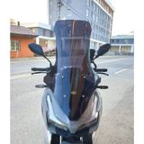 Motocam RKS Veloce Ön Cam 2023-2026 Model 78 cm Siyah Renkli 4 mm Uzun Motosiklet Rüzgarlık