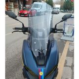 Motocam RKS Vieste 249 Ön Cam 2022-2026 Model 75 cm Füme Renkli 4 mm Uzun Motosiklet Rüzgarlık